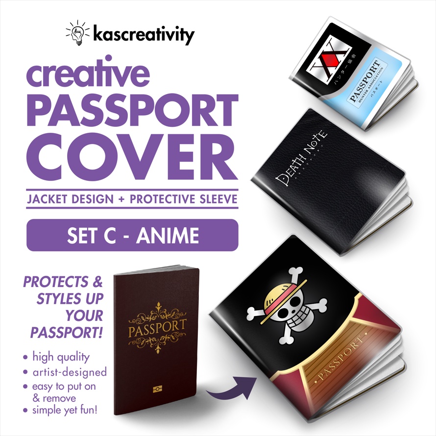 Anime Collection - Creative Passport Cover – kascreativity