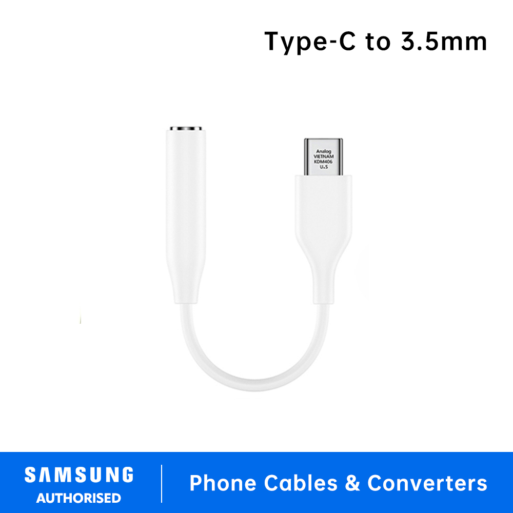 Samsung Audio Conventer Original Type C to 3.5mm Headphone Jack Adapter Earphone For Galaxy S10 S10e Note10 Galaxy A60 A90 5G - Image 2