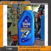 Caltex Delo Gold 15W-40 Diesel Engine Oil, 1L-4L