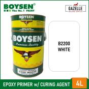 Boysen Epoxy Primer White B2200 - 4L w/ Curing Agent