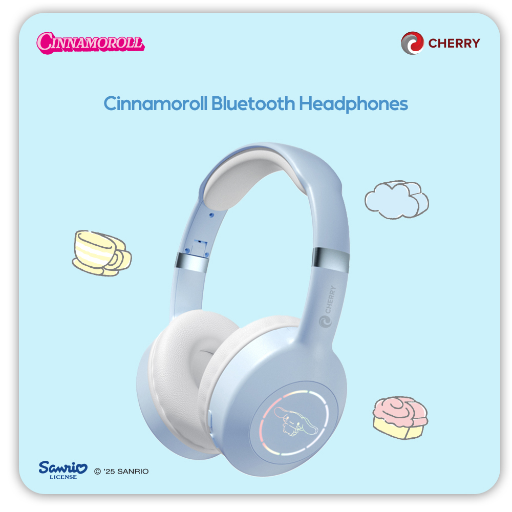 Sanrio Characters and CHERRY Bluetooth Headphones - Image 3