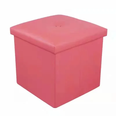 Single Multi-function Foldable Storage Stool Sit Box (3)