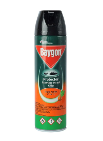 3in1 Baygon Triple Action Crawling Insect Killer 500ml - Image 3