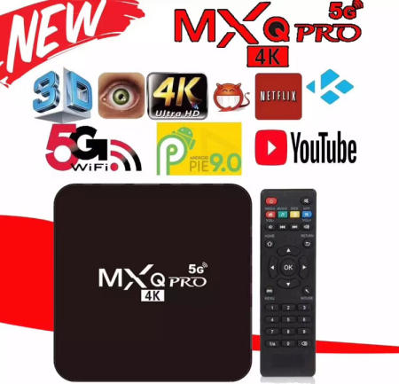 Smart 5G Android TV Box with 8GB RAM+128GB Storage