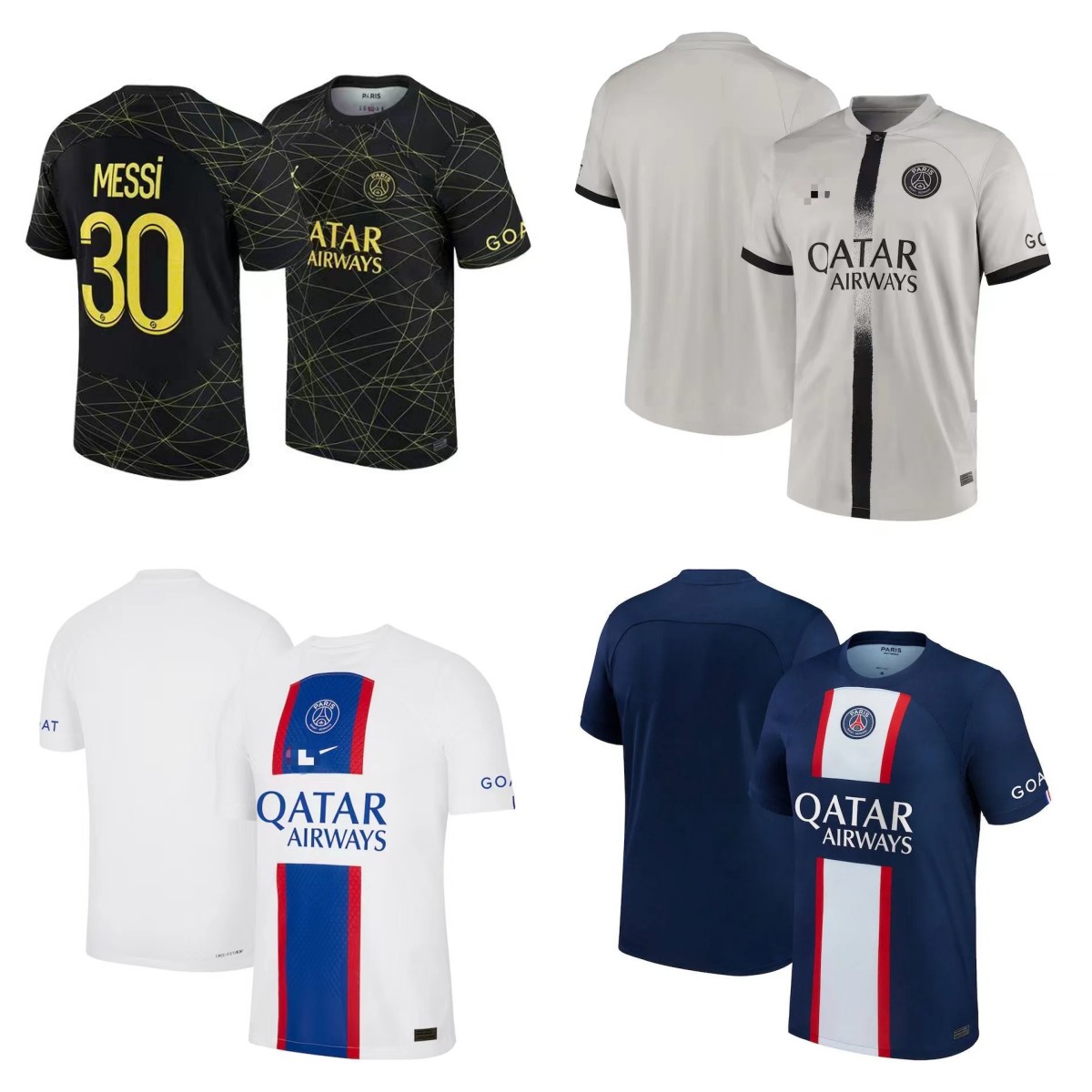 2022-2023 PSG Training Shirt (White) (MESSI 30) [DJ8589-101-252273] -  $59.43 Teamzo.com