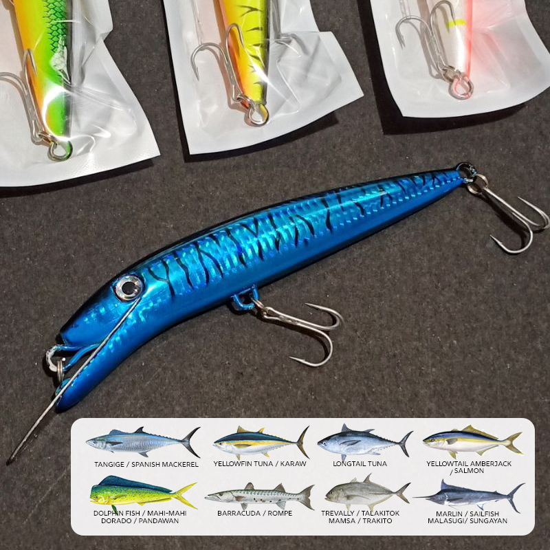 18cm/45g Deep Diver Jerkbait Fishing Rapala/Lure Artificial Bait for Subid  Trolling Tangige Mamsa Barracuda