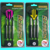 Robson Vanamo Tungsten-Look Brass Darts, Stratum Series 22/24