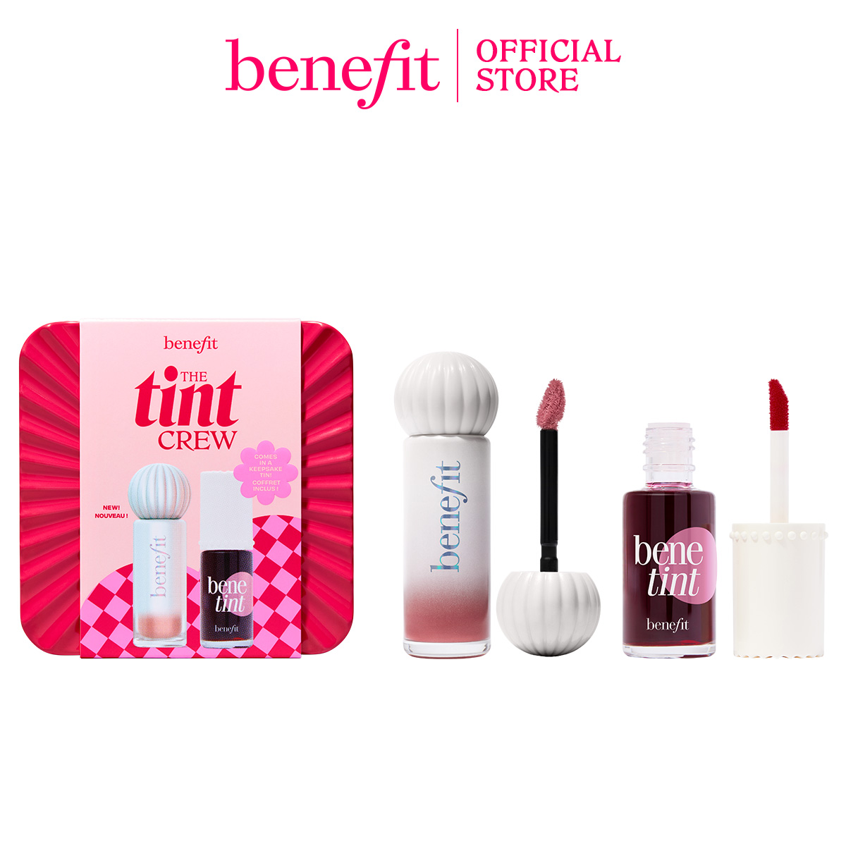 Discount on Benefit  shoes - SKU: Benefit The Tint Crew Splashtint Set