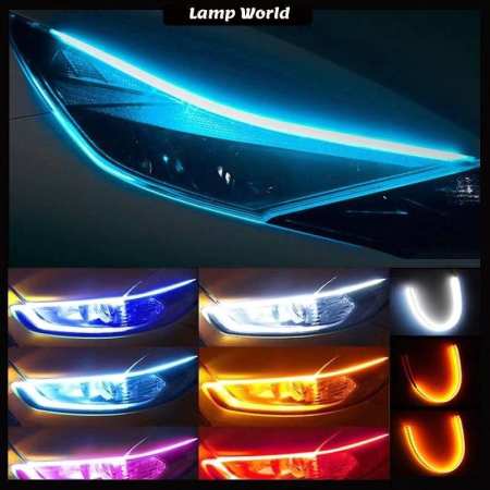 Car LED Light Strip - Waterproof Daytime Running Lights