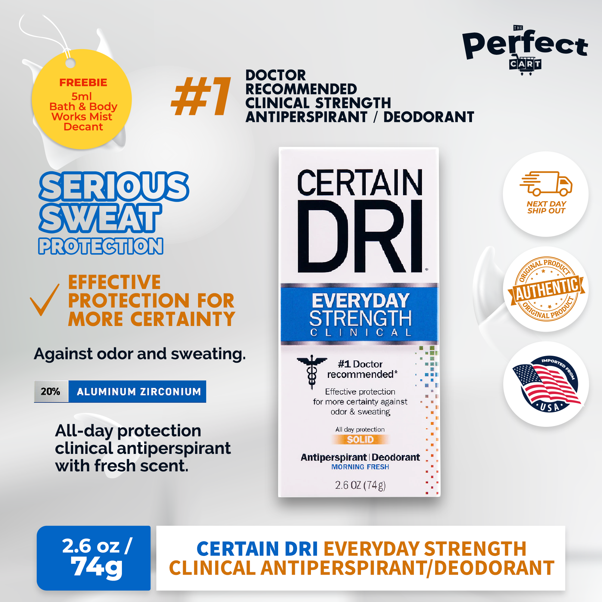 Driclor Stiefel Antiperspirant Roll On Applicator 20ml —, 48 OFF