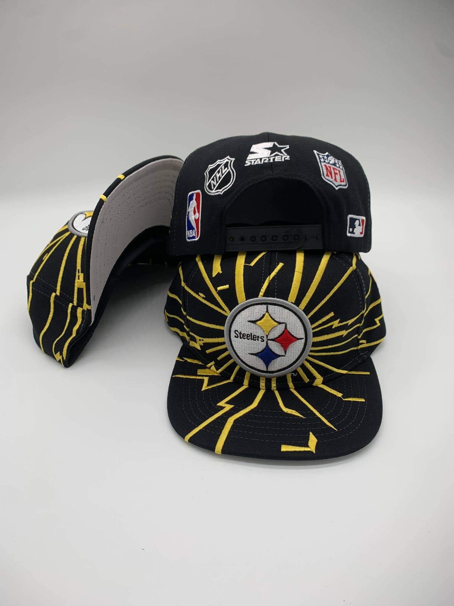 Steelers Collision With All Over Logo High Quality Vintage Cap Lazada PH