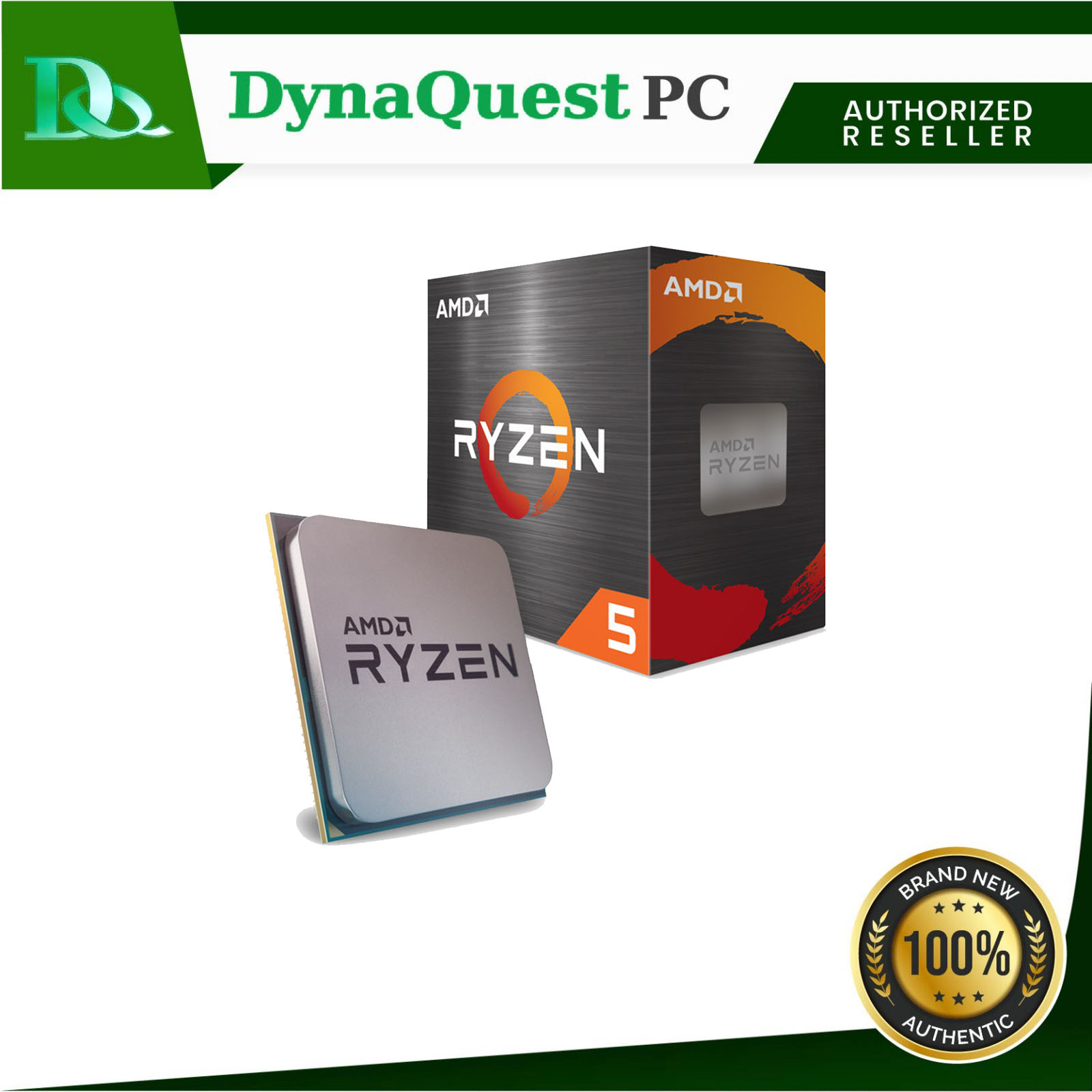 AMD Ryzen 5 5600G 3.9-4.4GHZ 6-Core Processor Boxed – DynaQuest PC