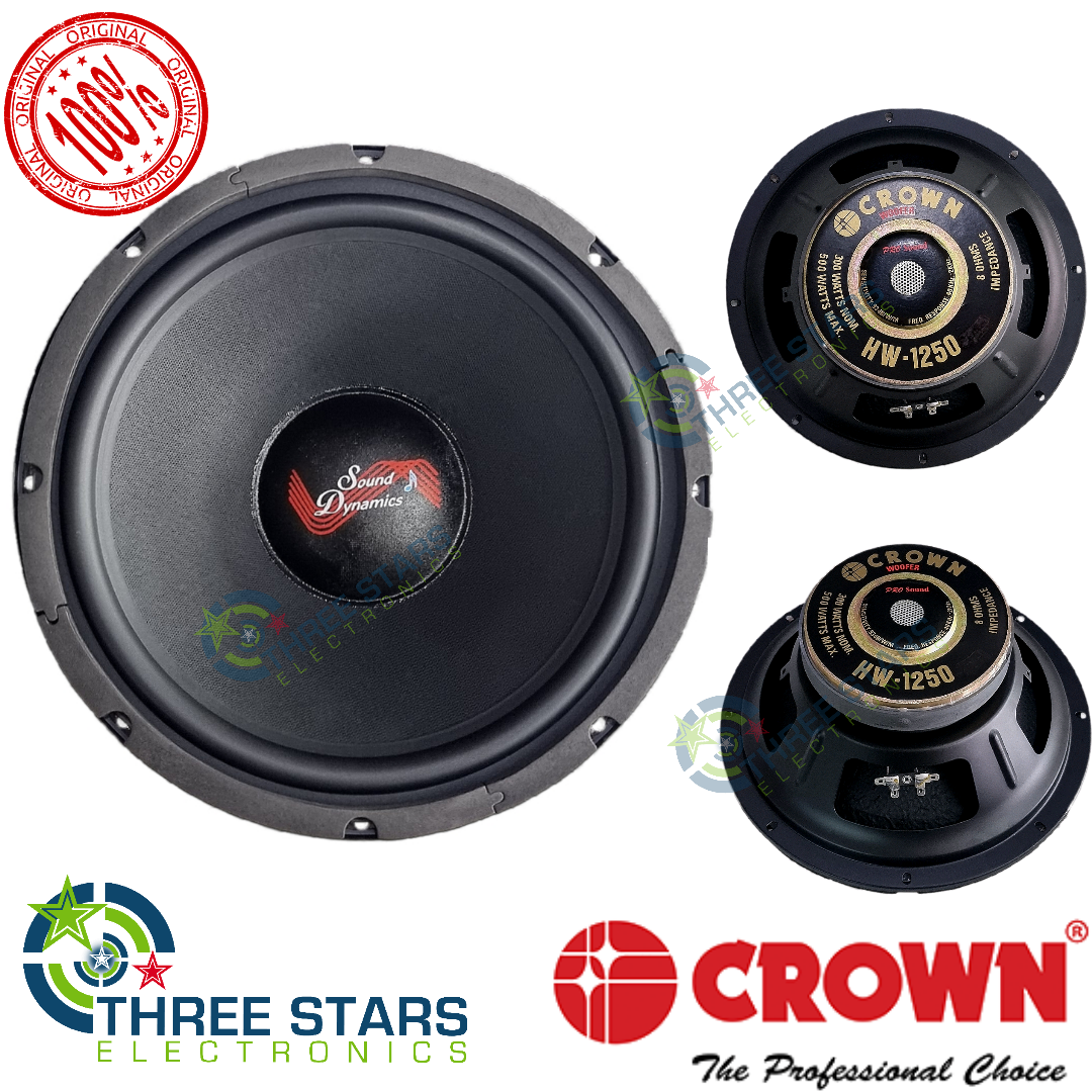 crown speaker 12 500 watts