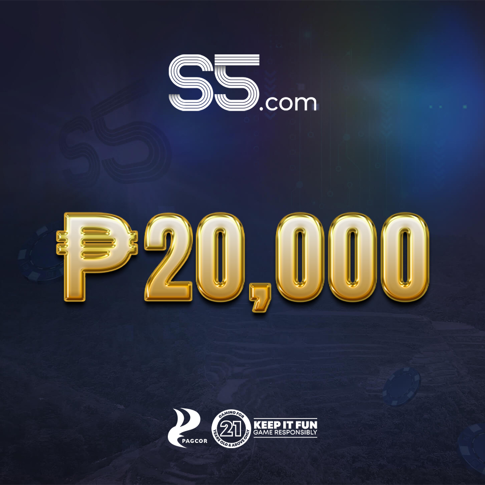 S5 Casino - ₱20,000 Casino Load - S5.COM