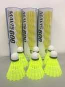 Yonex Mavis 600 Badminton Training Shuttlecock 6pcs in 1 Tube