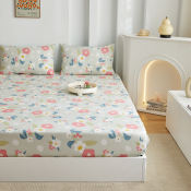 Skin-friendly 3in1 Garterized Bedsheets Set by Brand (if applicable)