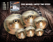 Armada Brass Cymbal Set: Arcadia Series with Freebies