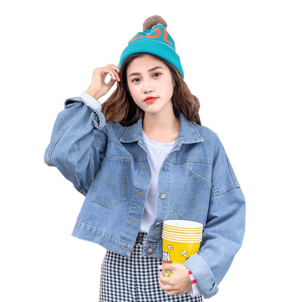 stretchable denim jacket