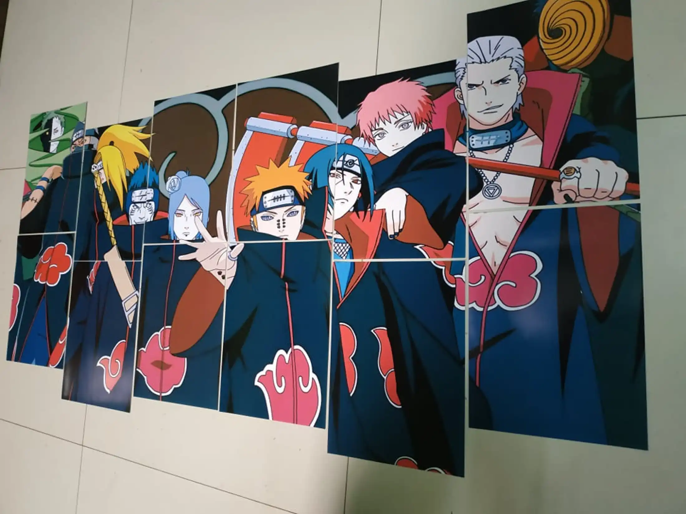 Akatsuki Puzzle Poster 40pcs Anime Manga Panel Wall Decor Puzzle Poster Lazada Ph