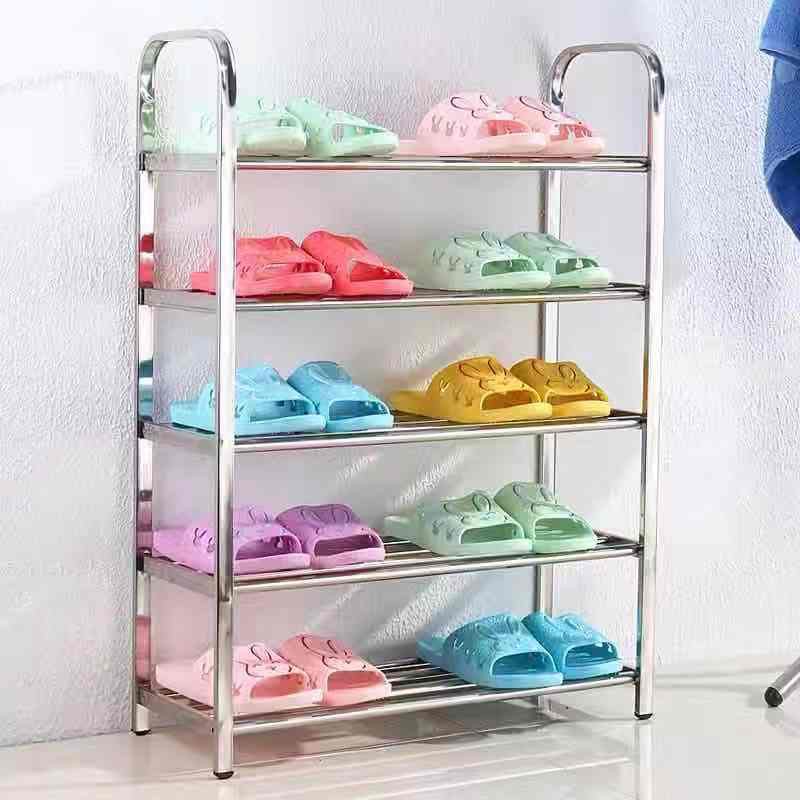 Keimav 5 Layer Stainless Steel Multifunctional Shoe Rack Shelves 5 Tier Shoerack Kitchen Organizer High Quality Stainless Steel Lazada Ph