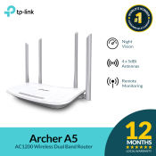 Tp-Link Archer A5 AC1200 Dual Band Wi-Fi Router