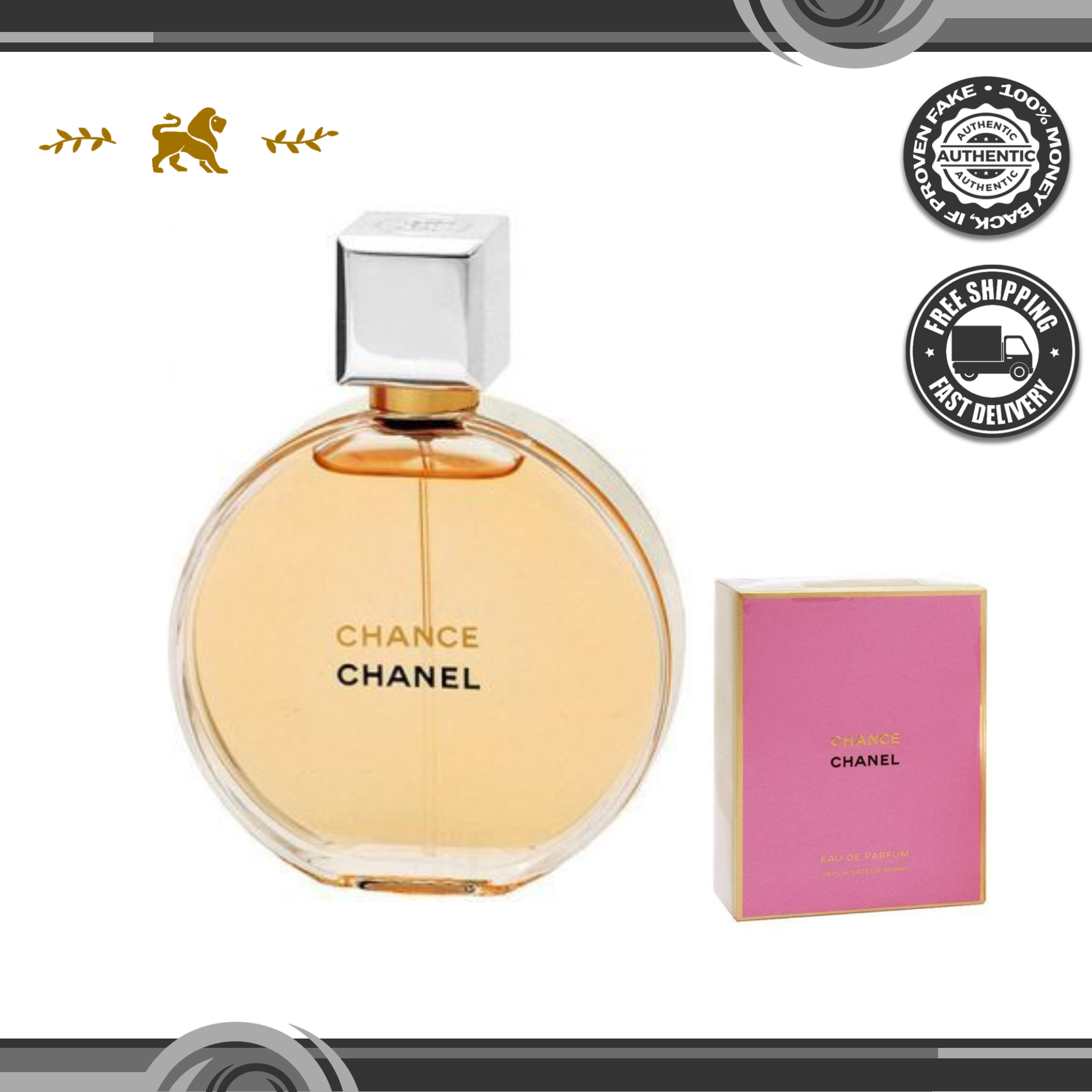 Fake vs Original - The original bottle of Chanel Chance perfume