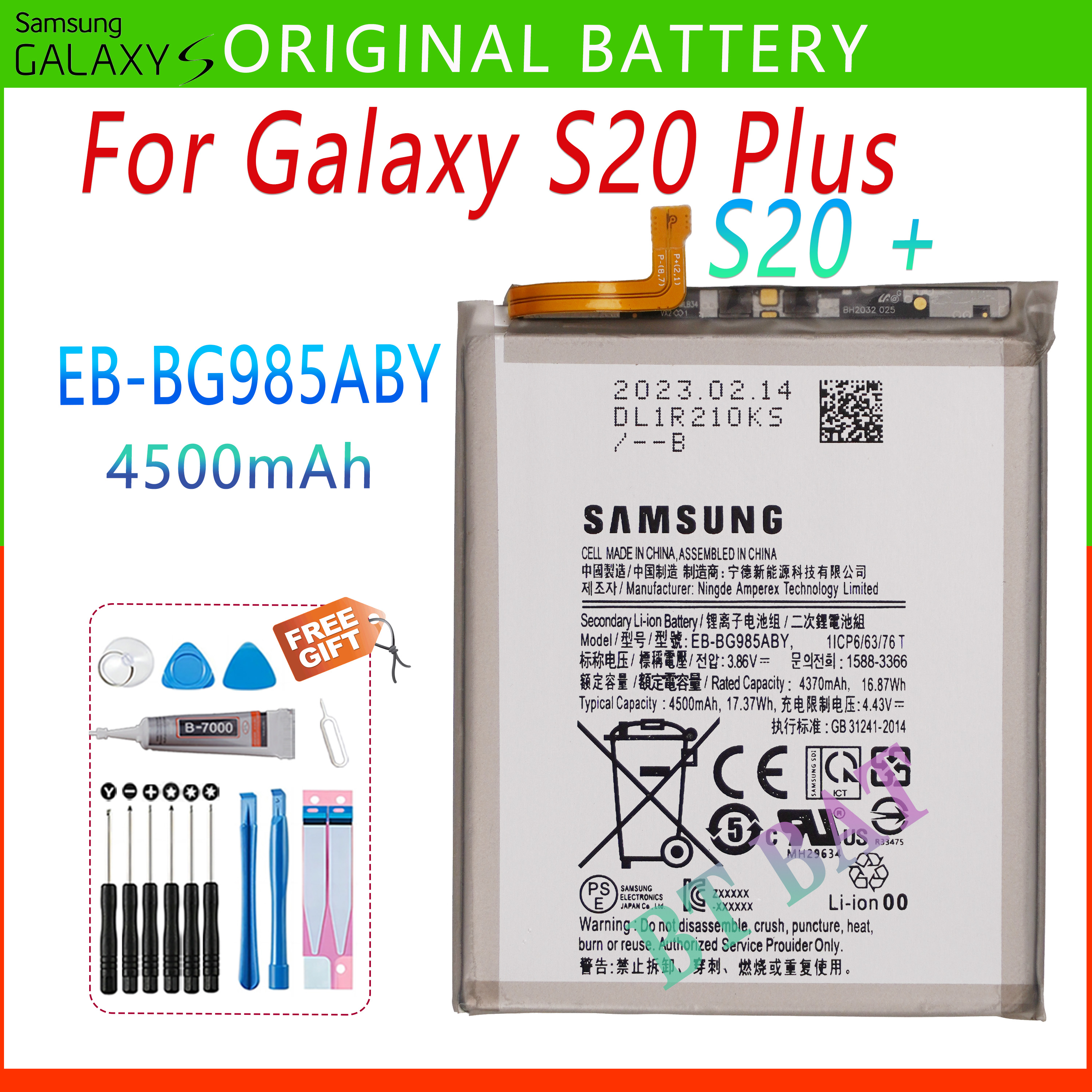 EB-BG988ABY 5000mAh Original Replacement Battery For Samsung