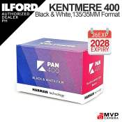 Ilford Kentmere Iso Pan 400 B&W Film (Mvp Camera)