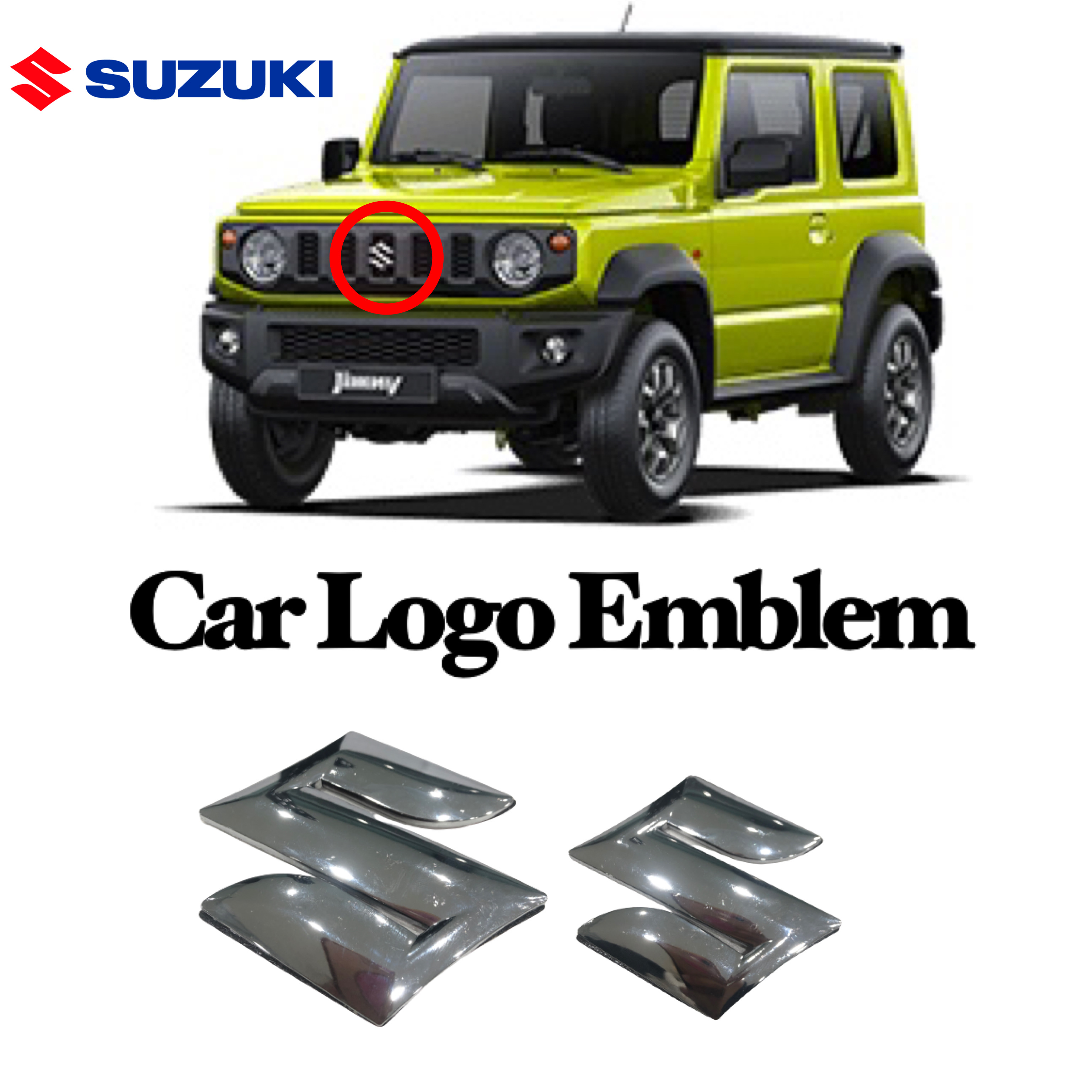 New 5D Auto Standard Badge Lamp Special Modified Car Logo LED Light Auto  Emblem Led Lamp For SUZUKI Alto/Jimny From Qinqqchen, $9.63