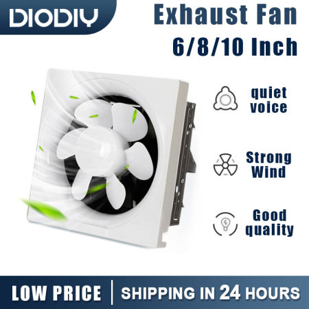 DIODIY Silent Bathroom Exhaust Fan