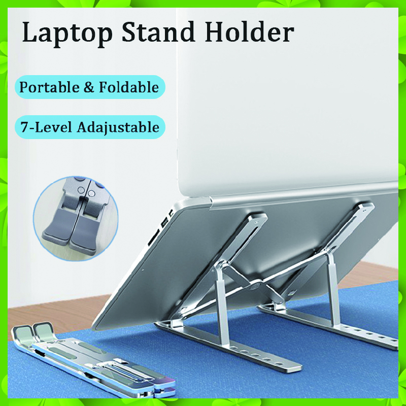 5color Laptop Stand Ergonomic Aluminum Portable Adjustable Height Laptop  Holder