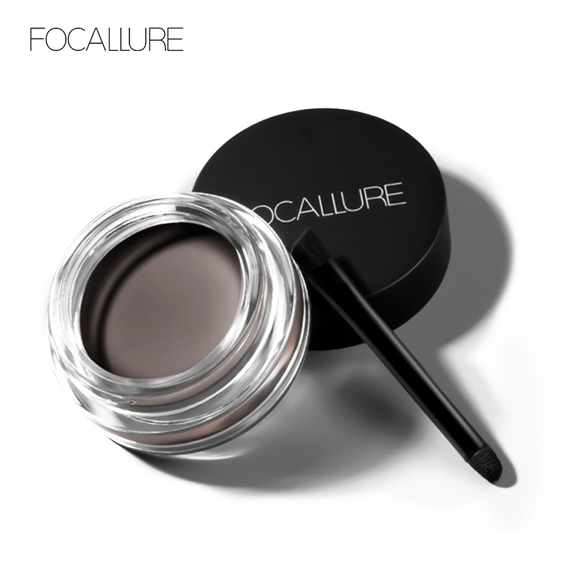 Discount on Focallure  shoes - SKU: FOCALLURE Free Set Tools Eyeliner Cream Brow Tint Makeup Brown Waterproof Eyebrow Cream Gel With Bro