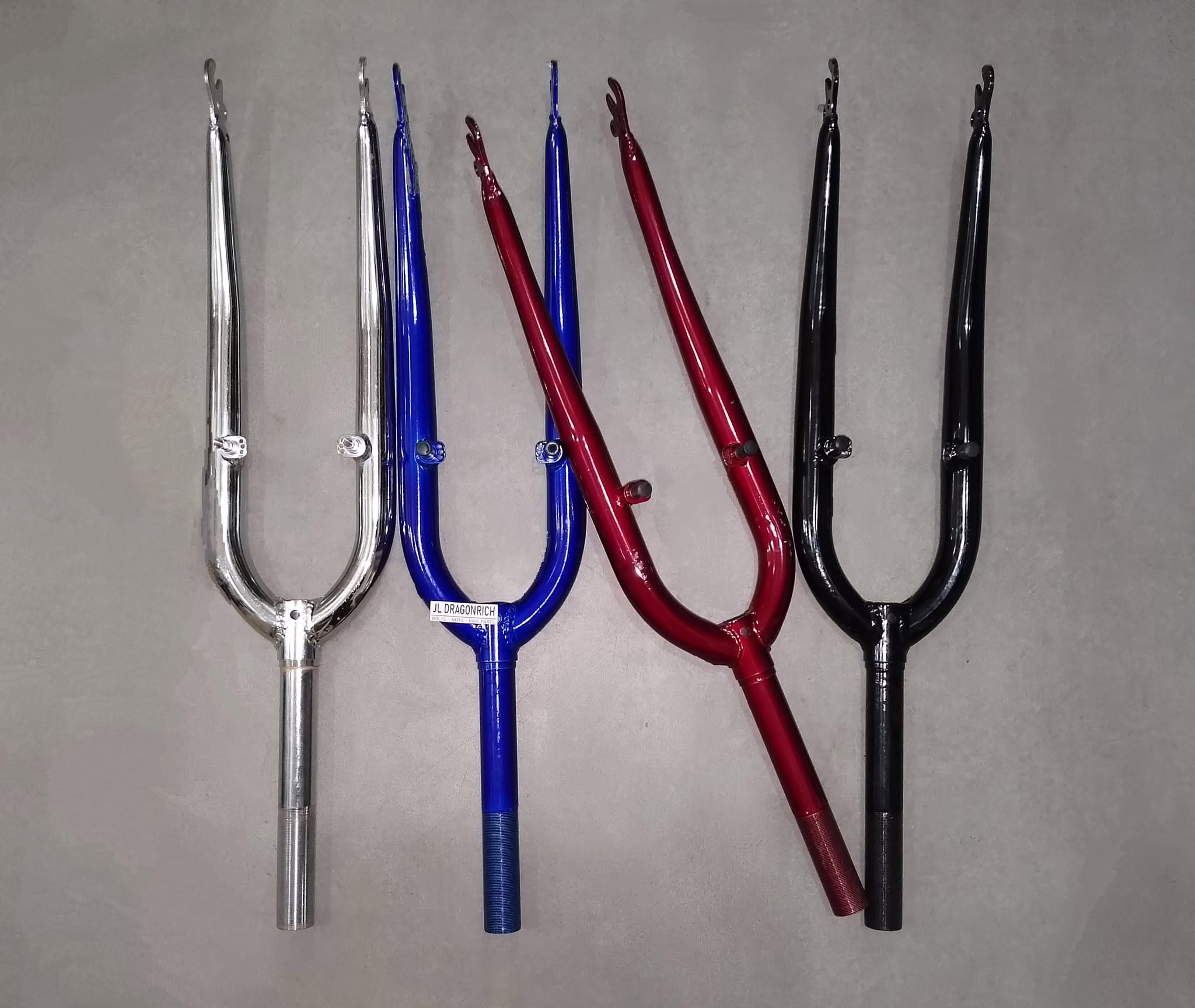 Bike Fork Tinidor Chromium Steel Standard Hybrid Heavy-Duty