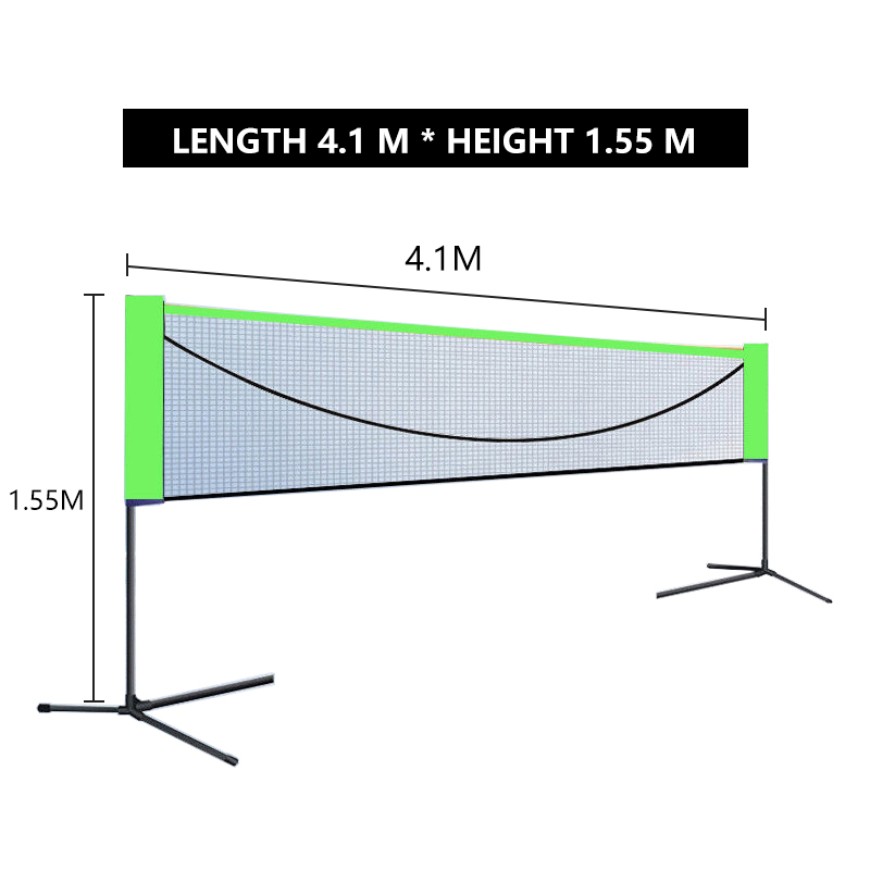 SONGMICS Badminton Net Set, Portable Sports Set For Badminton, Tennis