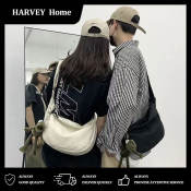 HARVEY Canvas Sling Bag - Unisex Minimalist Sports Shoulder Bag