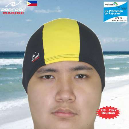 PROCARE MARINE UV Protection Swimming Cap, Unisex, Dri-Quik Fabric