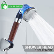 LUCKY SHOP Shower Head Filter 3 Spray Modes