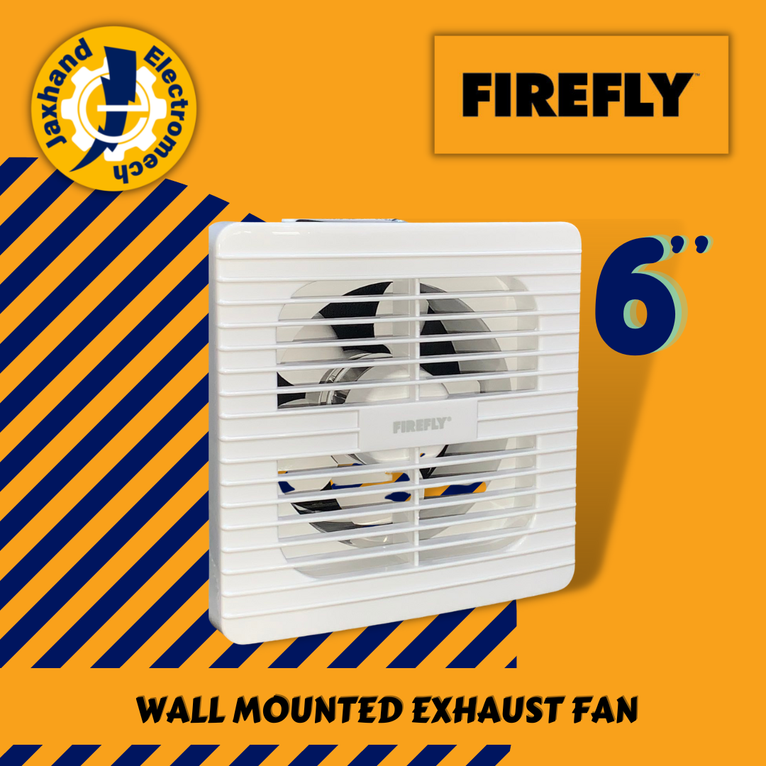 ROYU Wall Mounted Exhaust Fan 4 Fan Blade MINI REFW17/04W, 43 OFF