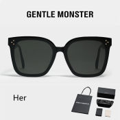 GENTLE MONSTER Square Polarized Sunglasses for Women, Unisex, UV Protection