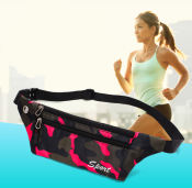 Waterproof Running Waist Bag for Men and Women by 