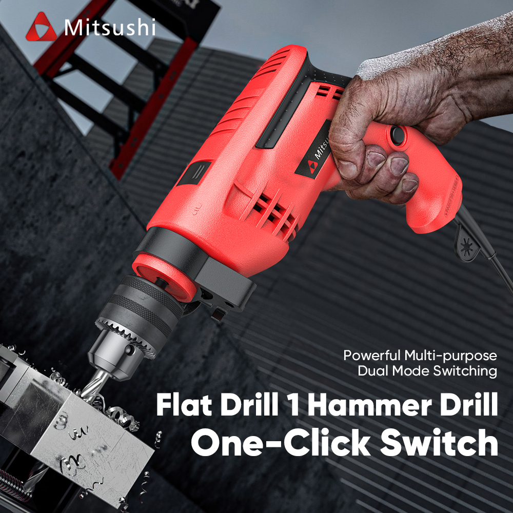 Mitsushi MIT-13A 850W 28pcs Impact Drill Electric Impact Drill