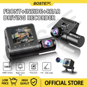 1080P Car Dash Cam with Night Vision and 360° Coverage