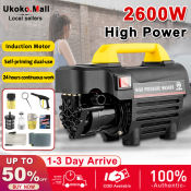 High Power Portable Pressure Washer for Household and Car Washing