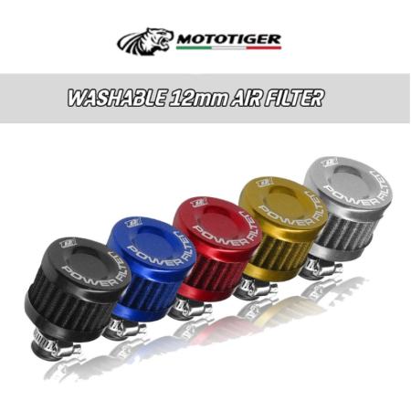 Universal Motorcycle Air Filter - Turbo Vent Crankcase Breather