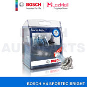 BOSCH SPORTEC BRIGHT 4000K H4 Bulb 12V 60/55W SET