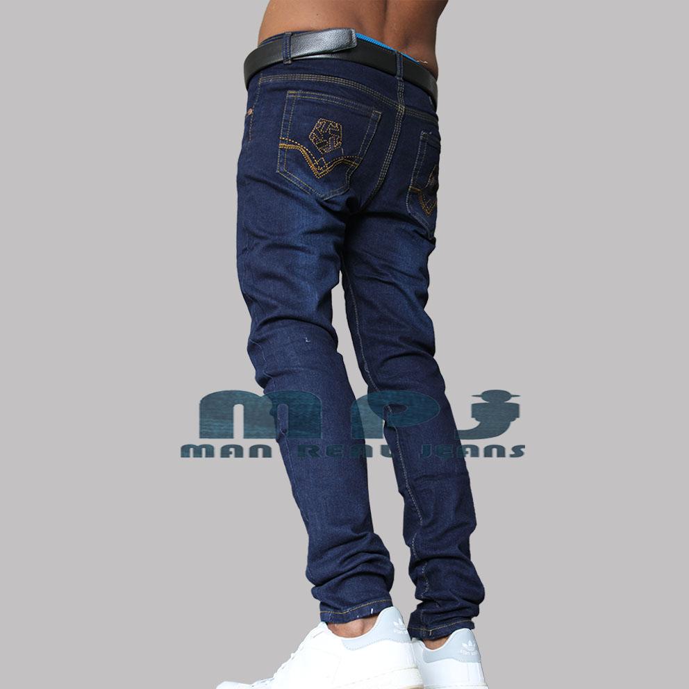 MPJ Dark Blue Regular Men's Stretch Denim Jeans