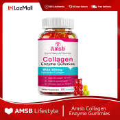 Amsb Collagen Enzyme Gummies - Whitening, Nourishing, Anti