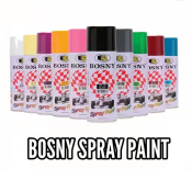 Bosny Solid Colors Acrylic Spray Paint - Double H Online