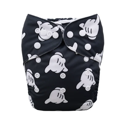 ALVA Baby 3.0 Cloth Diapers 【shell only】Printed One Size Reusable Washable Pocket nappy fit 3-15kg newborn to 3 years old babies (7)
