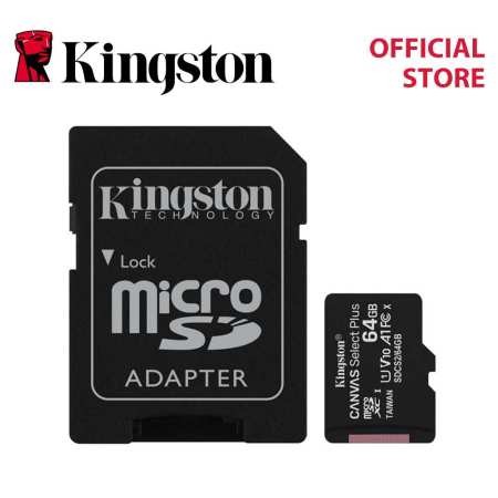 Kingston 64GB microSDHC Card